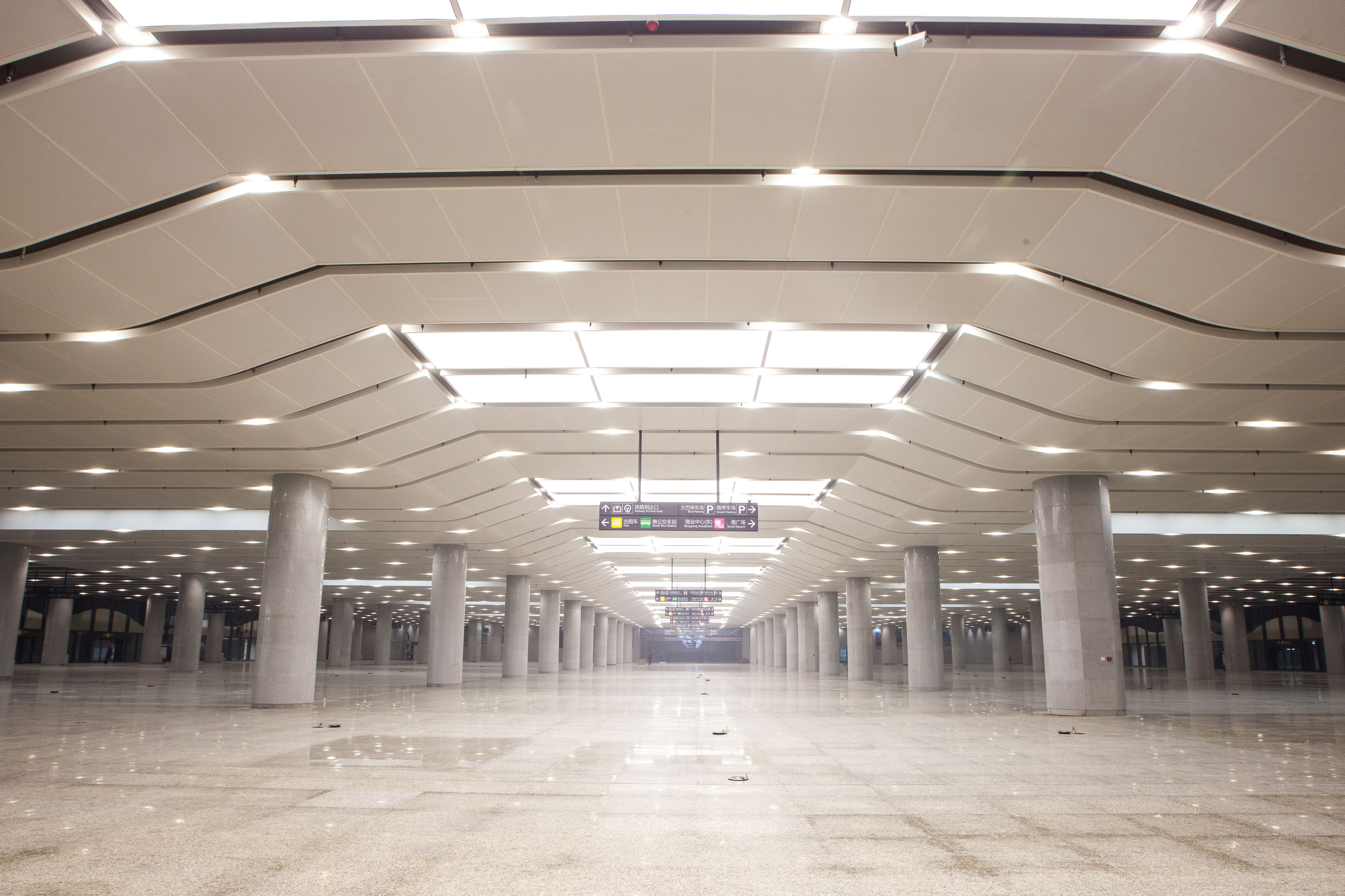 天津滨海站及地下交通枢纽